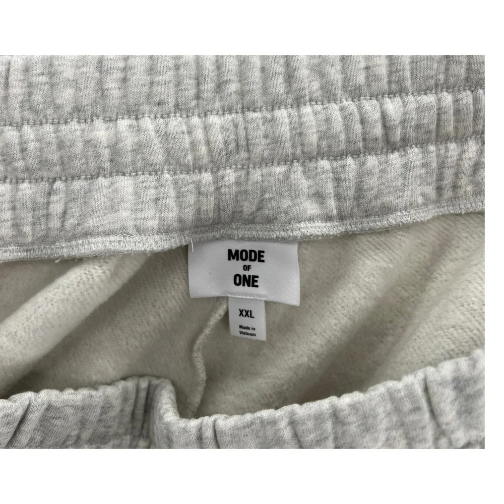 Macy's MODE OF ONE Men Gray Fleece Wall Jogger Sweatpants‎ XXL Athletic Lounge
